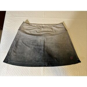 Sport Skort Skirt UN1TUS Women Med Gray Tennis Pickle Ball Athletic Made USA